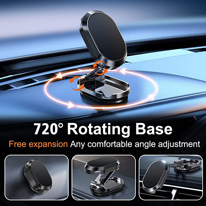 MSS Support 360 degrés - support rotatif, aimant, support de voiture